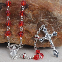 Crystal beads rosary